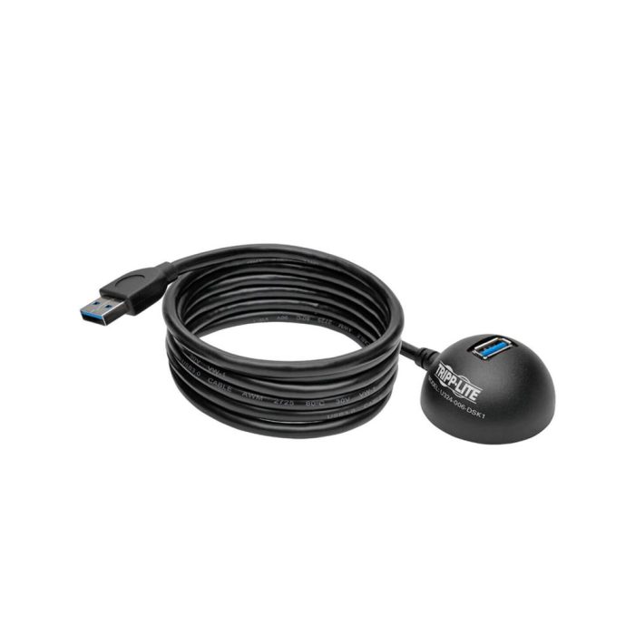 Cable de Extensión de Escritorio de 1 Puerto USB 3.0 SuperSpeed (M/H), 1.83m