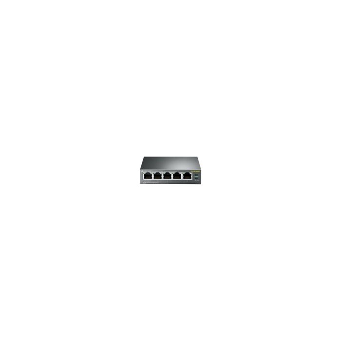 TP-Link TL-SF1005P - Conmutador - sin gestionar - 5 x 10/100 (4 PoE) - sobremesa - PoE (58 W)
