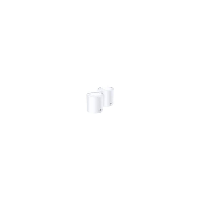 TP-LINK Deco X20 V2 - Sistema Wi-Fi - (2 enrutadores) - hasta 370 m² - malla 1GbE - Wi-Fi 6 - Doble banda