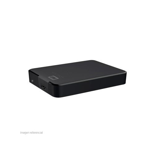 Disco duro externo Western Digital Elements Portable, 4 TB, USB 3.0, negro.