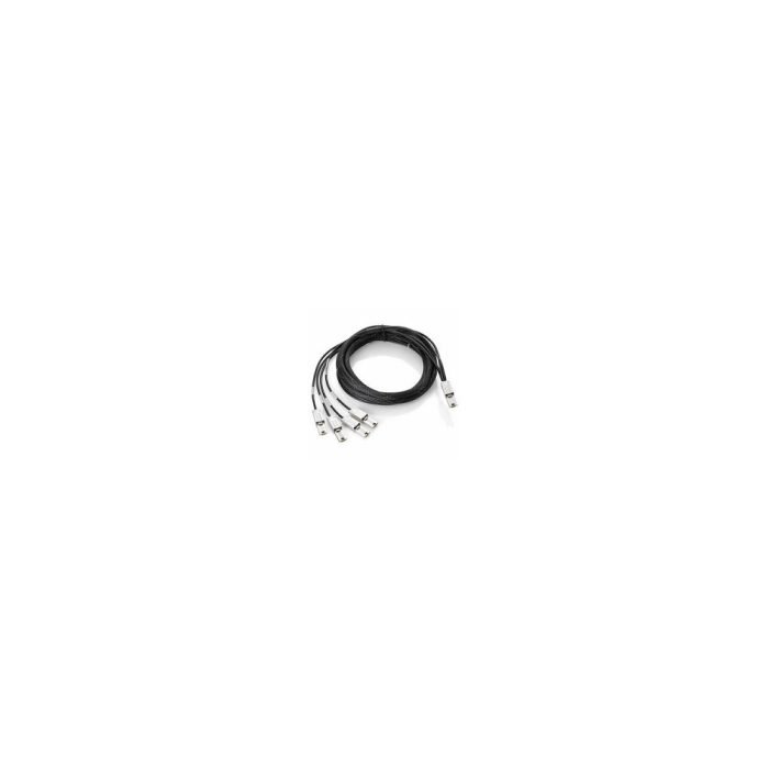 HPE - Serial ATA / SAS cable - 2 m - Mini HD 1 to-4 FO
