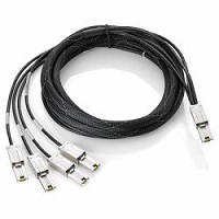 HPE - Serial ATA / SAS cable - 2 m - Mini HD 1 to-4 FO