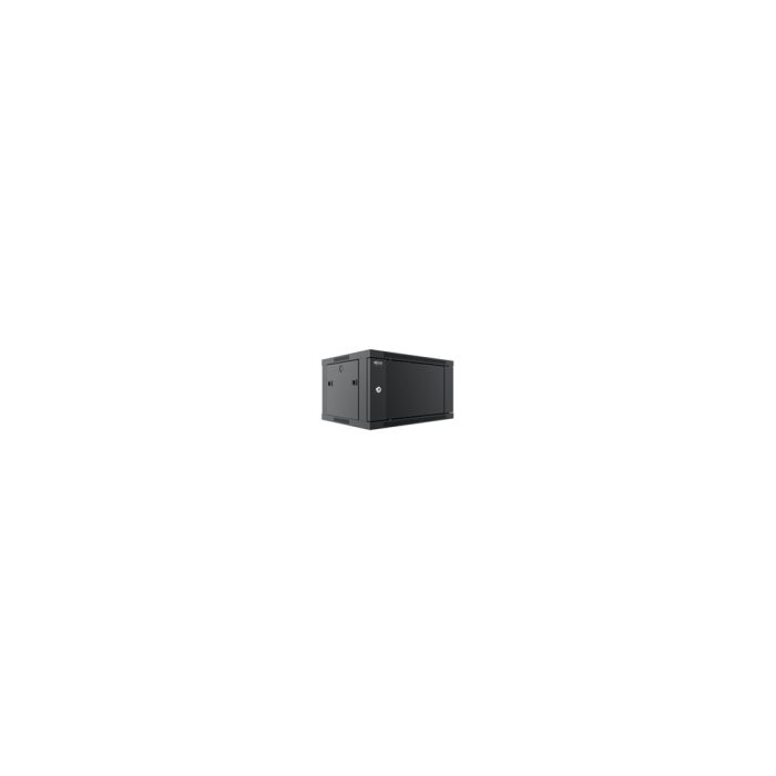 Nexxt Solutions Infrastructure - Wall mount enclosure - SPCC steel / Tempered glass - Black / RAL 9005