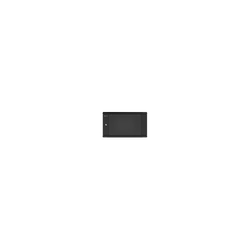 Nexxt Solutions Infrastructure - Wall mount enclosure - SPCC steel / Tempered glass - Black / RAL 9005