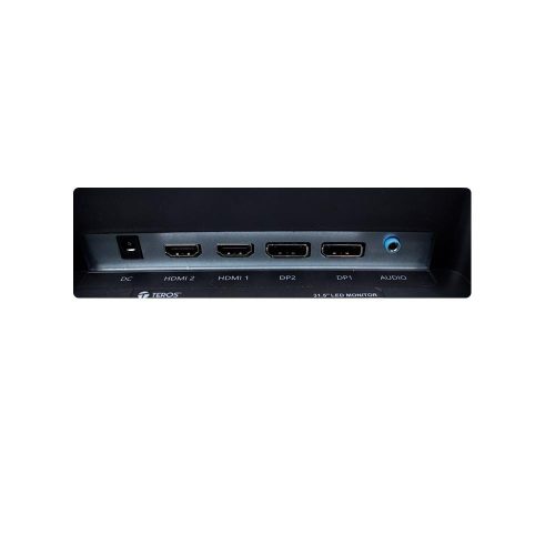Monitor plano TEROS TE-3252S, 31.5" 4K UHD VA LED, 60 Hz, 1 ms, HDMI, DP, Audio
