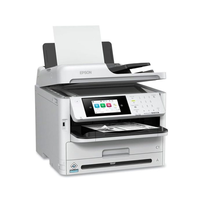 Impresora multifuncional EPSON WF-M5899, Imprime / Escanea / Copia / Fax / Lan / WiFi