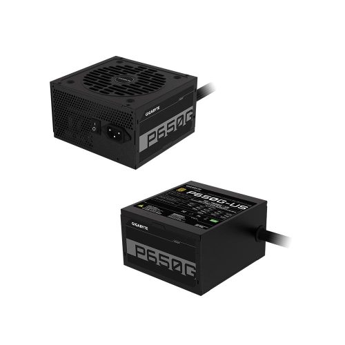 Fuente de alimentación Gigabyte P650G (US), 650W, 80 PLUS Gold Certified, Formato ATX.