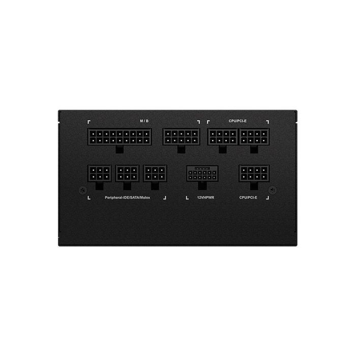 Fuente de alimentación Gigabyte UD1000GM PG5, 1000W, 80 PLUS Gold Certified, Formato ATX.