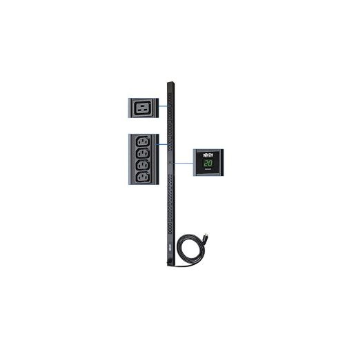 Unidad de distribución de energía Tripp-Lite PDUMV20HV, monofásico con medidor digital.