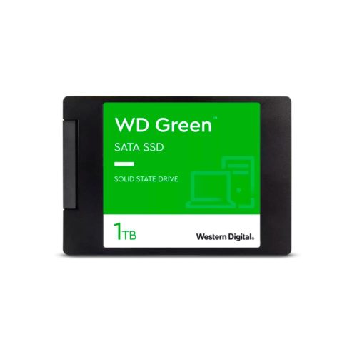 Unidad en estado solido Western Digital Green, WDS100T3G0A, 1TB, SATA 6Gb/s, 2.5", 7mm.