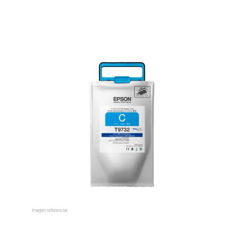 Bolsa de tinta EPSON DURABrite Pro T973220, color cyan.