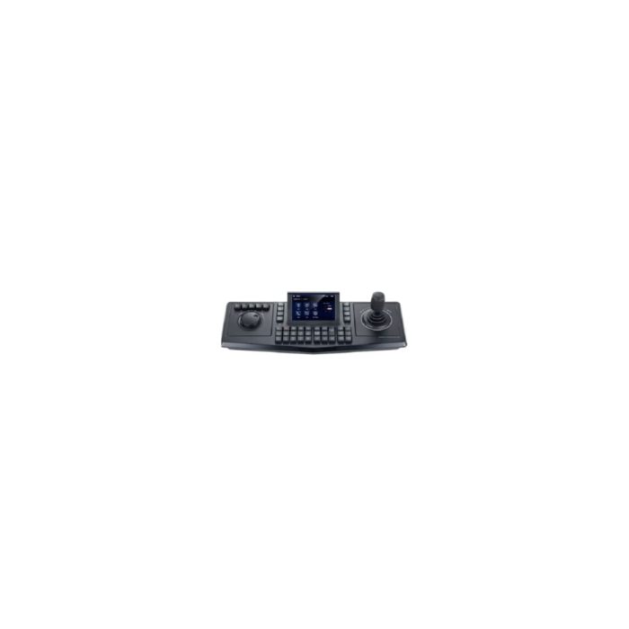 Panel de control Hanwha SPC-7000 255 Cameras - Zoom, Cazuela, Inclinable, Focus Control - 3D Joystick - 12.7cm (5") LCD Pantalla Táctil Pantalla - USB Puerto - En Serie Puerto