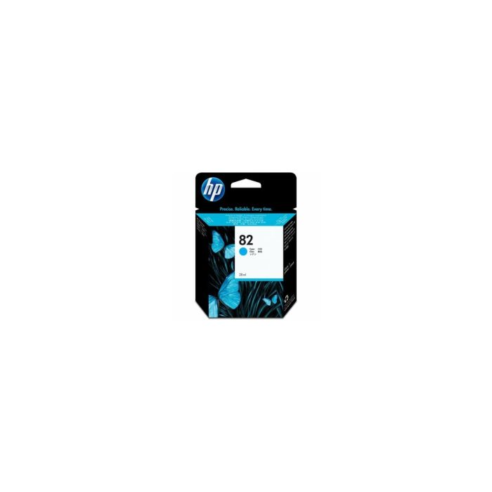 Cartucho de tinta HP 82 (C4911A) Estándar Rendimiento Inyección de tinta - Azul ciánico - Original - Empaque unitario - 1 Solamente - Inyección de tinta - Estándar Rendimiento - 1 Solamente