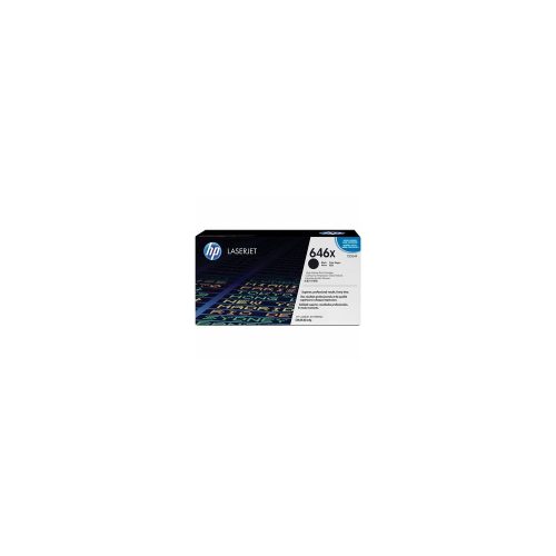 Cartucho de tóner HP 646X (CE264X) Láser - Negro - Original - Empaque unitario - 1 Solamente - Láser - 1 Solamente