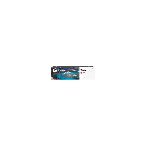 Cartucho de tinta HP 974X Alto Rendimiento PageWide - Magenta - Original - 1 / Caja - PageWide - Alto Rendimiento - 1 / Caja