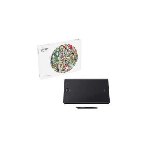 Wacom Intuos Pro PTH660 Tableta gráfica - 5080 lpi - Pantalla Táctil - Pantalla Multi-táctil - Con cable/Inalámbrico - Negro - Bluetooth/Wi-Fi - 224mm x 148mm Active Area - 8192 Nivel de presión - Lápiz - PC, Mac