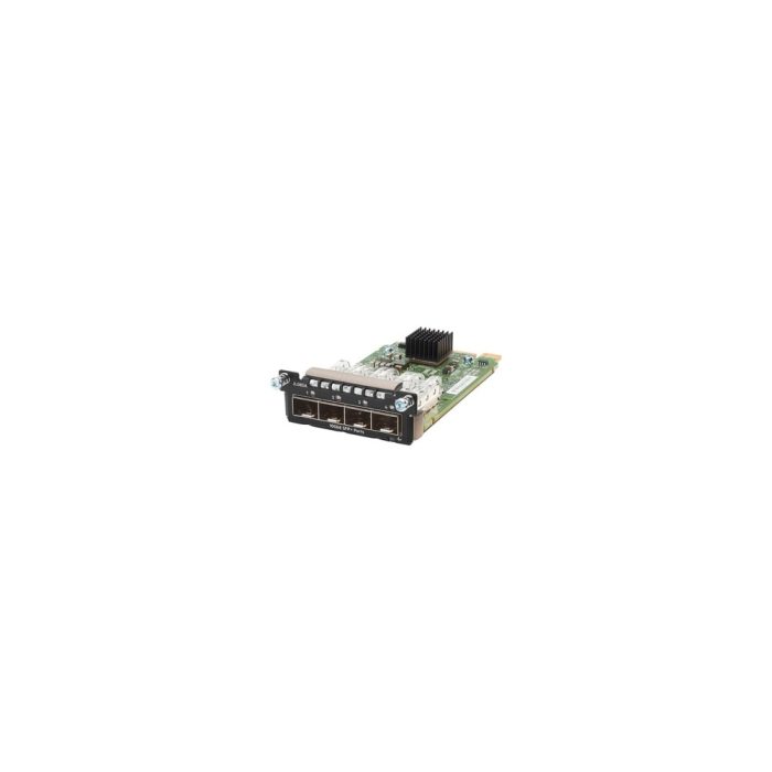HPE Módulo de expansión - 1 - Para Redes de datos, Redes Ópticas - Fibra ÓpticaEthernet de 10 gigabits - 10GBase-X - 4 x Ranuras de Expansión - SFP+