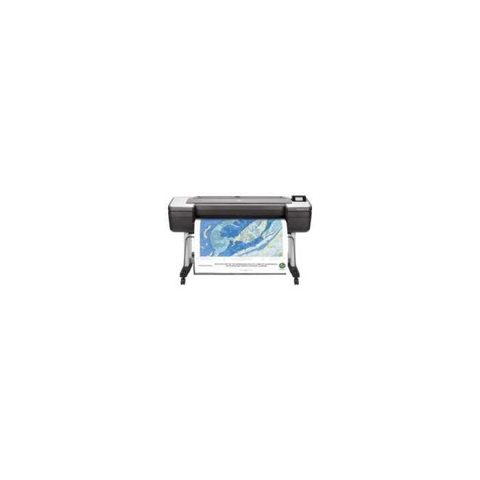 Impresora de gran formato de inyección de tinta HP Designjet T1700dr PostScript - 1117.60mm (44") Ancho de Impresión - Color - 6 Color(es) - 33Segundo Velocidad de color - 2400 x 1200 dpi - USB - Ethernet - Rollo de papel, Hojas Cortadas, Papel bond, Papel Estucado, Papel pesado, Recubierto de alto gramaje, Transparencia mate, Papel técnico, Papel de calco natural, Bond traslúcido, Transparencia, ... - Estacionario