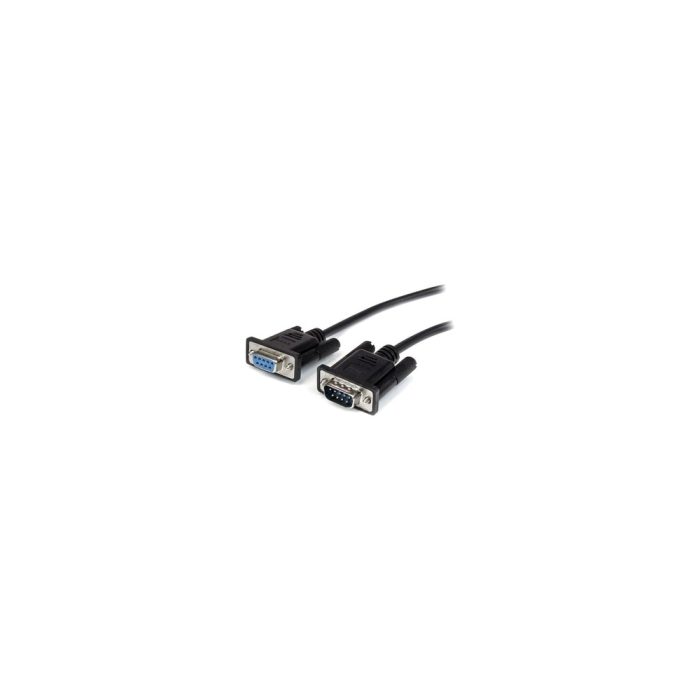 Cable 1m Extension Directo Straight Through Serial RS232 Video EGA DB9 Macho a Hembra