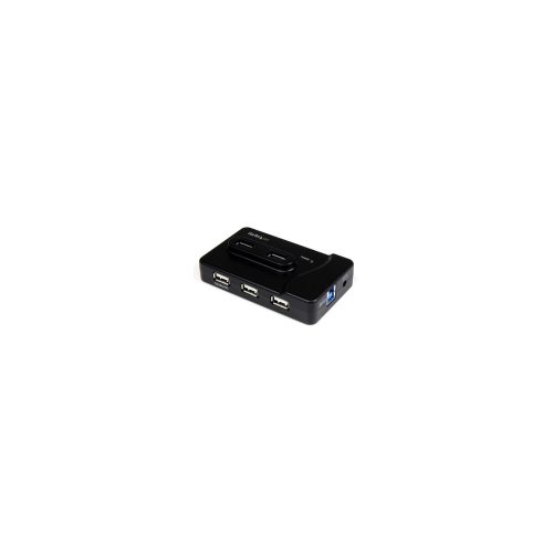 StarTech.com Adaptador Concentrador Hub USB 6 Puertos - 2x USB 3.0 -4x USB 2.0 - 1x USB Cargador de 2A - 6 Total USB Port(s) - 4 USB 2.0 Port(s) - 2 USB 3.0 Port(s) - PC, Mac