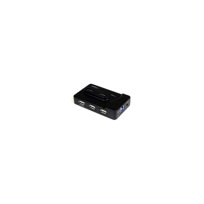 StarTech.com Adaptador Concentrador Hub USB 6 Puertos - 2x USB 3.0 -4x USB 2.0 - 1x USB Cargador de 2A - 6 Total USB Port(s) - 4 USB 2.0 Port(s) - 2 USB 3.0 Port(s) - PC, Mac