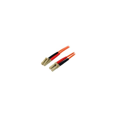 StarTech.com Cable Patch de Fibra Duplex Multimodo 50/125 3m LC - LC - Cable for Dispositivo de red - 10Gbit/s - Cable de conexión - LSZH - 50/125 µm - Naranja