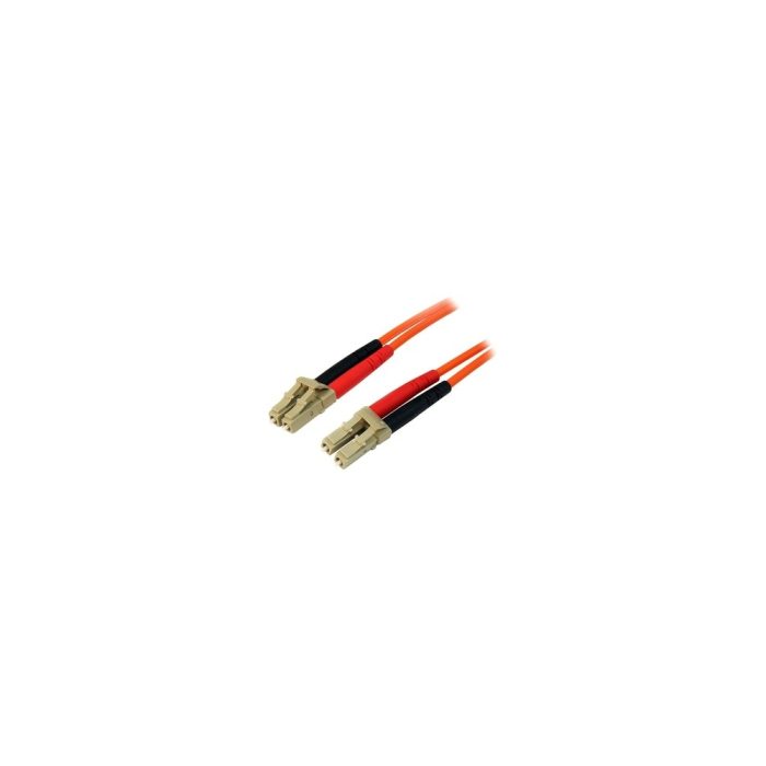 StarTech.com Cable Patch de Fibra Duplex Multimodo 50/125 3m LC - LC - Cable for Dispositivo de red - 10Gbit/s - Cable de conexión - LSZH - 50/125 µm - Naranja