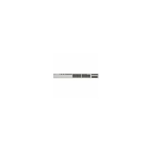 Cisco Catalyst 9200 C9200L-24T-4G 24 Puertos Gestionable Conmutador de nivel 3 - 3 Capa compatible - Modular - 4 Ranuras SFP - Par trenzado, Fibra Óptica