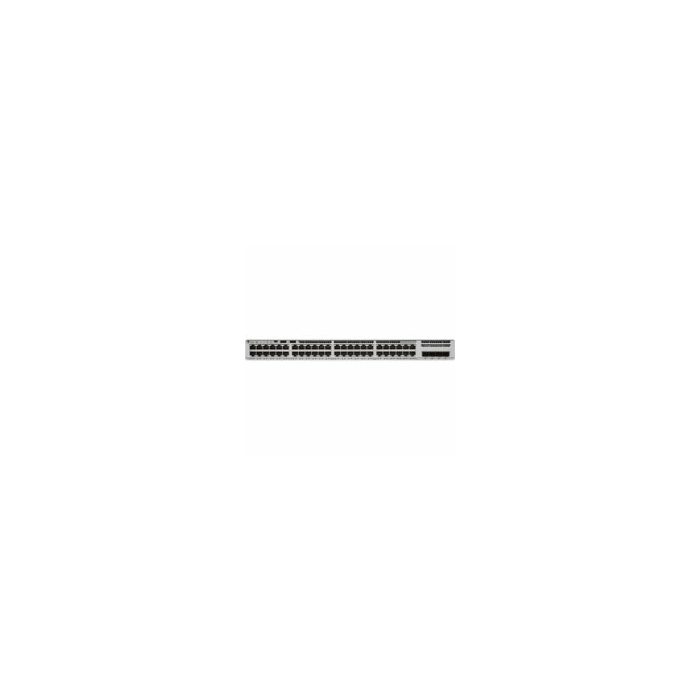 Cisco Catalyst 9200 C9200L-48P-4G 48 Puertos Gestionable Conmutador de nivel 3 - 3 Capa compatible - Modular - 4 Ranuras SFP - Par trenzado, Fibra Óptica