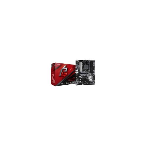 Placa Base de computador de escritorio ASRock B550 Phantom Gaming 4 - AMD B550 Conjunto de Circuitos Integrados - Socket AM4 - ATX - 128GB DDR4 SDRAM Maximum RAM - DIMM, UDIMM - 4 x Memory Slots - Gigabit Ethernet - HDMI - 6 sx Interfaces SATA