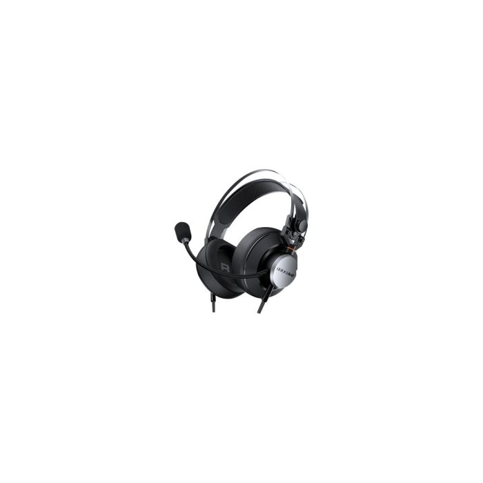 Auriculares de gaming COUGAR VM410 Cableado Sobre la oreja - 32Ohm - 20Hz a 20kHz - Función de cancelación de ruido ambiente, Uni Direccional Micrófono - Cancelación de ruido - Mini-phone (3.5mm)