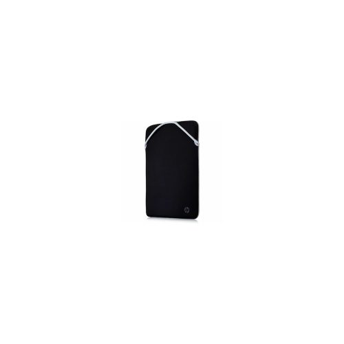 Estuche de transporte HP (Funda) para 35.6cm (14") a 35.8cm (14.1") Portátil - Plata, Negro - Resistencia a Golpes, Resistente a las Raspaduras, Resistencia a arañazos - Neopreno, Plástico Body - Neopreno Exterior Material - 10mm Altura x 370mm Ancho x 270mm Profundidad