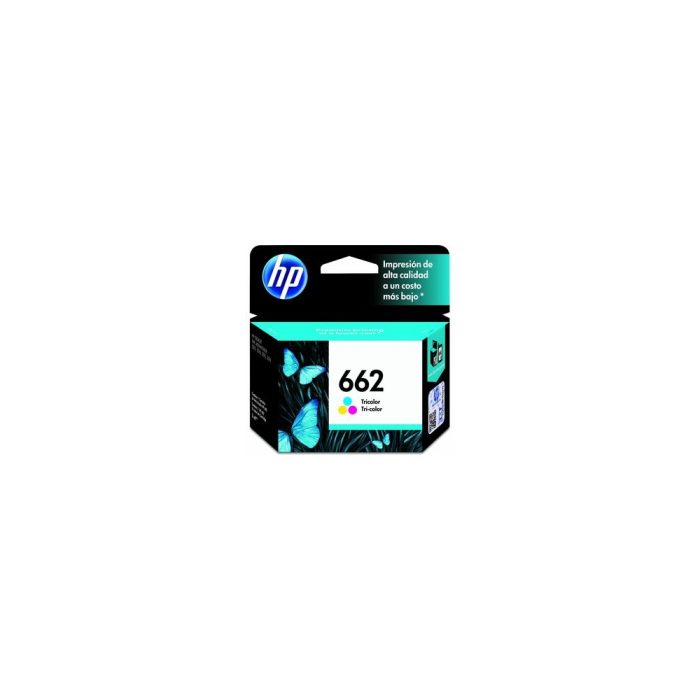 Cartucho de tinta HP 662 original en color - Ideal para impresiones nítidas y vibrantes