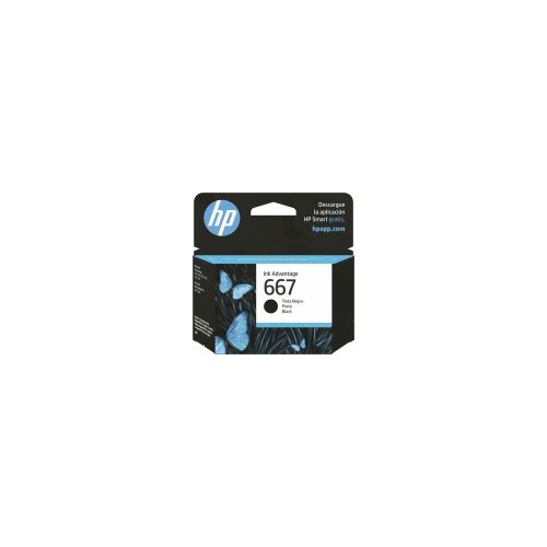 Cartucho de tinta HP 667 Inyección de tinta - Negro - Original