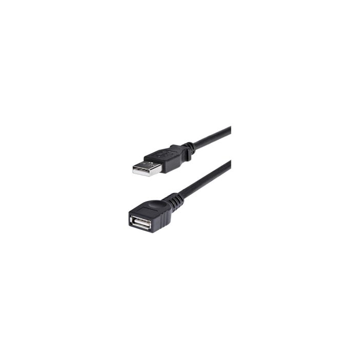 StarTech.com 1.83m USB Cable de transferencia de datos - 1 Solamente - Cable for Dispositivo periférico, PC, MAC, Impresora - 480Mbit/s - Cable de extensión - Apantallado - Níquel Conector chapado - 24/28 AWG - Negro