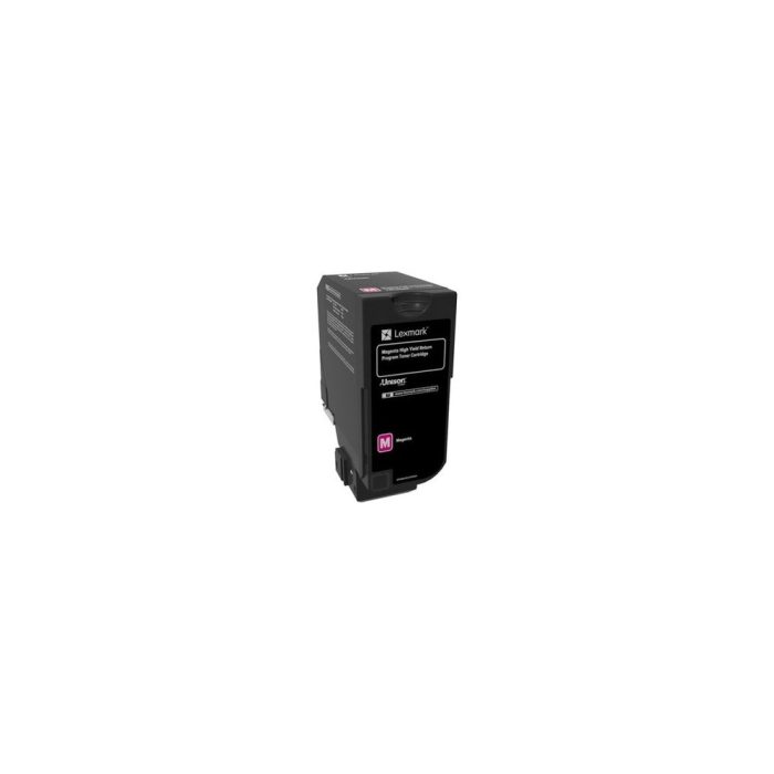 Cartucho de tóner Lexmark Unison Alto Rendimiento Láser - Magenta - 12000 Páginas