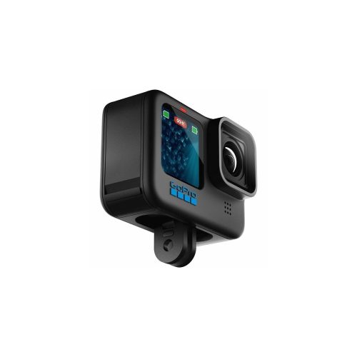 Videocámara digital Profesional GoPro HERO11 Black - 5.8cm (2.3") - Pantalla Táctil LCD - CMOS - 5.3K - Negro - 16:9 - 27.1Megapíxel Imagen - 24.7Megapíxel Vídeo - HDMI - USB - SD - Tarjeta de memoria - LAN inalámbrica - Montura adhesiva