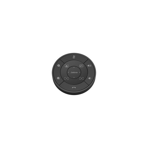 Control remoto del dispositivo Jabra PanaCast 50 Inalámbrico - Para Cámara de conferencia - Bluetooth - 10m Operating Distance - BateríaNegro