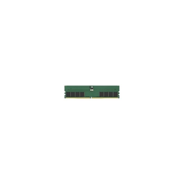 Módulo RAM Kingston para Mini PC, Computadora todo en uno, Workstation, PC/Servidor - 32GB (1 x 32GB) - DDR5-4800/PC5-38400 DDR5 SDRAM - 4800MHz Doble fila Memoria - CL40 - 1.10V - No-ECC - Sin búfer, No registrado - 288-clavijas - DIMM - Toda la vida útil Garantía