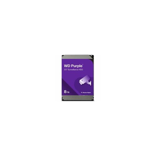 Disco Duro WD Purple WD85PURZ - 3.5" Interno - 8TB - SATA (SATA/600) - Grabación magnética convencional (CMR) Method - 180TB TBW