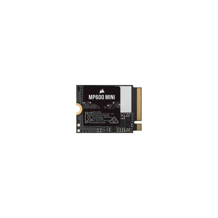 Unidad de estado sólido Corsair MP600 CORE MINI - M.2 2230 Interno - 1TB - PCI Express NVMe (PCI Express NVMe 4.0 x4) - Tableta, Computadora de juegos, consola de juegos portátil Dispositivo compatible - 450TB TBW - 256-bit AES Estándar de cifrado - 5Año(s) Garantía