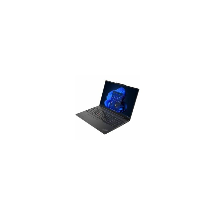 Portátil - Lenovo ThinkPad E16 Gen 1 21JQ000MLM 40.6cm (16") - WUXGA - Intel Core i7 13a Gen i7-1355U - 16GB - 512GB SSD - Español Teclado - Negro grafito - Intel Chip - 1920 x 1200 - Windows 11 Pro - Intel - Tecnología conmutación en el mismo plano (In-plane Switching, IPS) - Cámara Frontal/Cámara Web - IEEE 802.11ax Wireless LAN Standard
