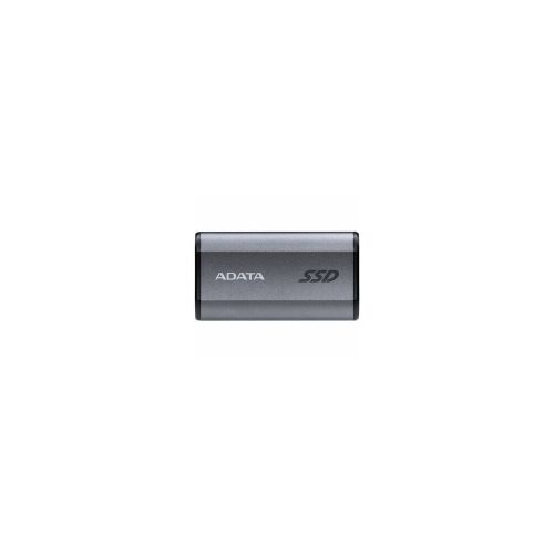Unidad de estado sólido Pórtatil Adata SE800 AELI-SE880-500GCGY Robusto - Externo - 500GB - Gris titanio - MacBook Air, MacBook Pro, Consola de juegos Dispositivo compatible - USB 3.2 (Gen 2) Tipo C