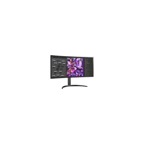 Monitor gaming LCD LG Ultrawide 34WQ75C-B 34" Class UW-QHD Pantalla curva - 21:9 - Negro Texturado - 86.7cm (34.1") Viewable - Tecnología conmutación en el mismo plano (In-plane Switching, IPS) - Borde LED Retroiluminación - 3440 x 1440 - 1.07 Billones de colores - FreeSync - 300cd/m² - 5ms - Altavoces - HDMI - DisplayPort - Conmutador KVM, Concentrador USB
