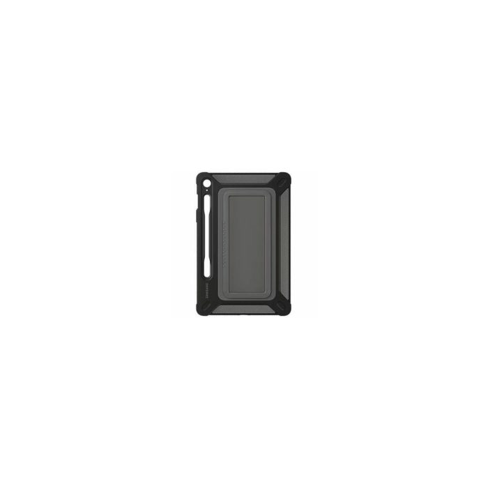 Estuche de transporte Samsung Robusto Tableta, Lápiz óptico - Negro, Titanio - Resistente a Caídas, Resistencia a Golpes, Resistente a Golpes - Manejar - 263mm Altura x 174.5mm Ancho x 21.2mm Profundidad