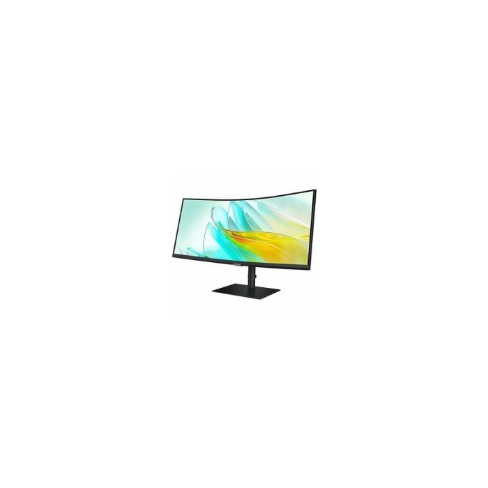 Monitor gaming LCD Samsung ViewFinity S6 S34C650UAL 34" Class UWQHD Pantalla curva - 21:9 - Negro - 86.4cm (34") Viewable - Vertical Alignment (VA) - 3440 x 1440 - FreeSync - 350cd/m² - 5ms - 100Hz Refresh Rate - Altavoces - HDMI - DisplayPort - Concentrador USB, Conmutador KVM