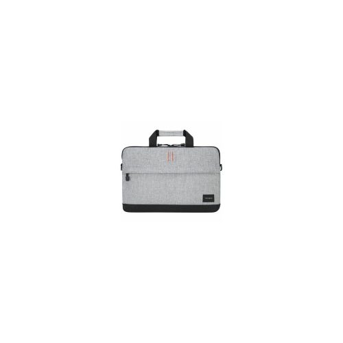 Estuche de transporte Targus Strata TSS63204US (Funda) para 39.6cm (15.6") Portátil - Peltre - Poliéster Body - Correa de Hombro, Manejar - 355.6mm Altura x 50.8mm Ancho
