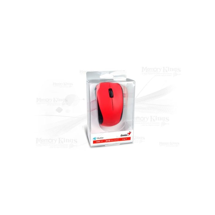 MOUSE GENIUS NX-7000 WIRELESS RED