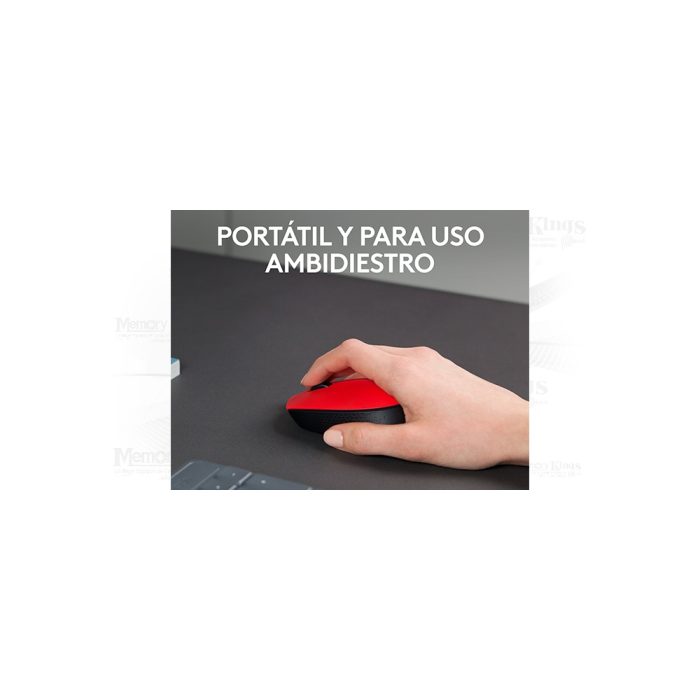MOUSE NB Wireless LOGITECH M170 RED