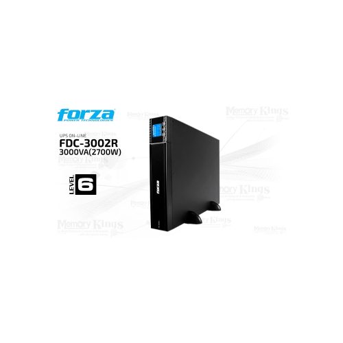 UPS 3000VA(2700W) FORZA FDC-3002R On-Line Rack